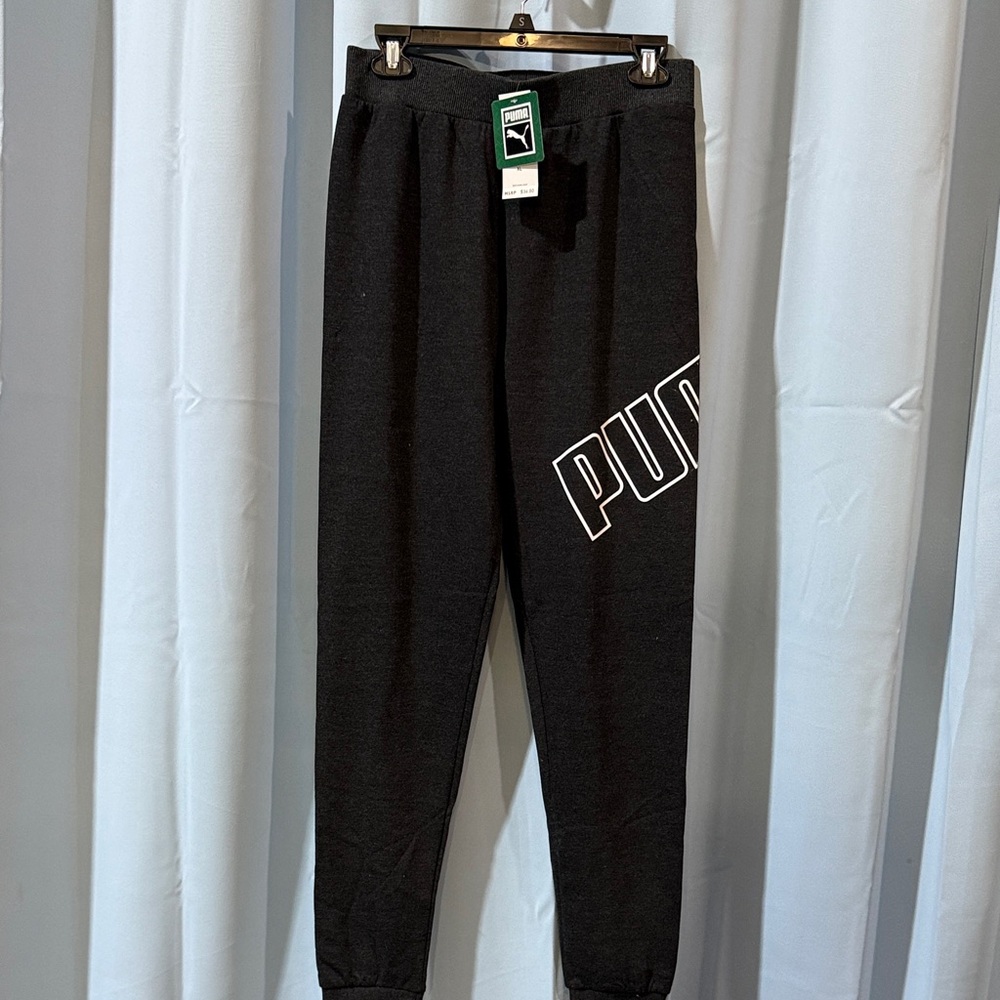 PUMA Men's Charcoal Joggers
